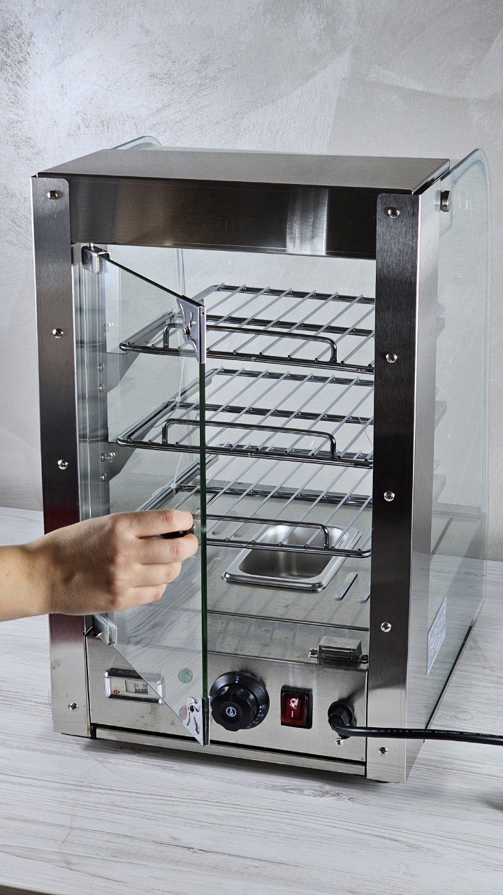 Теплова вітрина GoodFood WS100 STEEL